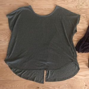 Green short sleeve top